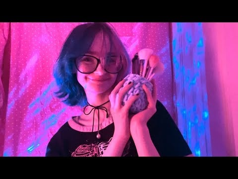 doing your makeup lofi asmr