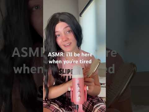 i'll be here when you're tired 🤍#asmr #girlfriendasmr #sleepasmr #cozyasmr #whisper