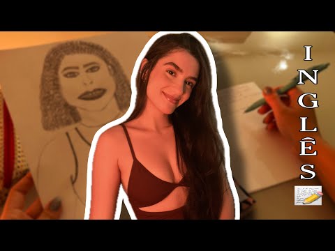 [ASMR] APRENDA INGLÊS DE FORMA DIVERTIDA PARTES E CARACTERÍSTICAS DO CORPO #asmr #ingles