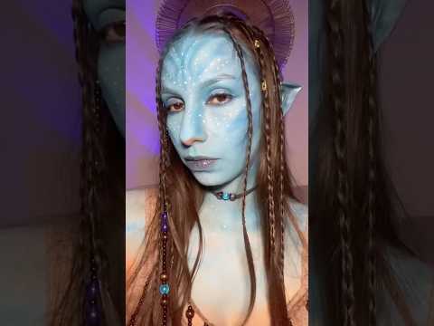 Maquillándome como un navi (avatar)
