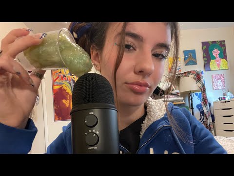 [ASMR] SLIME ON THE MIC 🎙