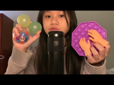 ASMR with fidget/sensory toys