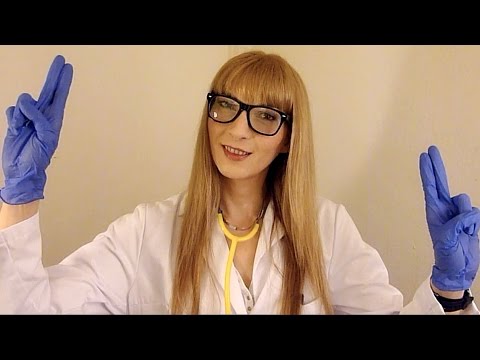 ASMR Cranial Nerve Exam -  deutsch | german | binaural roleplay