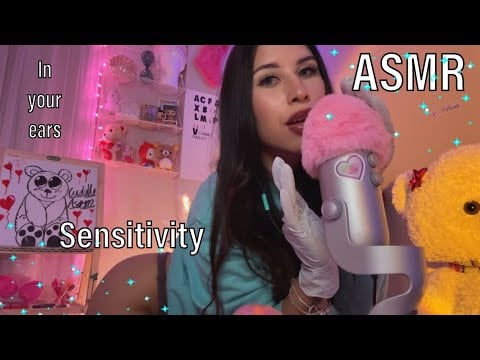 Intense Ear Triggers 100% Sensitivity ASMR 🩷