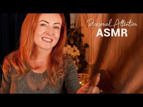 Sounds Only Personal Attention 🌟 ASMR 🌟 Hair brushing, Lotion, Oils, Face & Scalp Inspection
