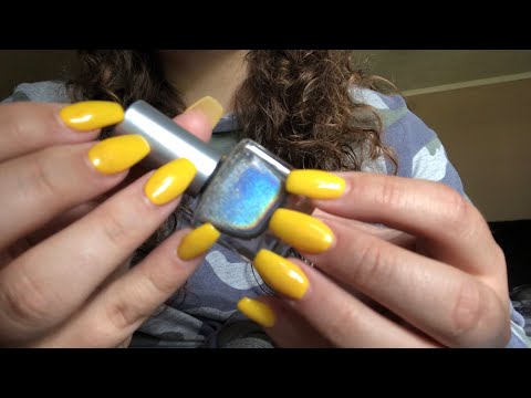 {asmr} fast tapping on nail polish bottles // no talking