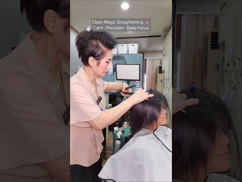 Hair Salon ASMR Calm, Clean, Focused Hair Work