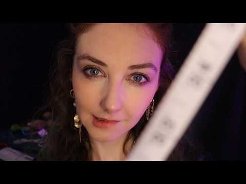 ASMR Measuring Your Facial Features