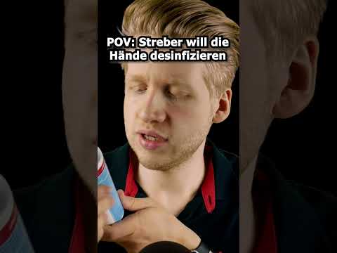 ASMR - POV: Streber will die Hände desinfizieren! #shorts #asmr #roleplay #deutscheasmr