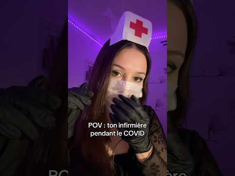 Dieu merci cette époque est révolue 😷 #asmr #asmrfrançais #asmrroleplay #infirmiere #softspoken
