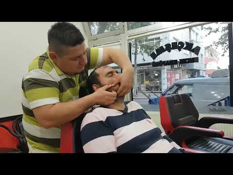 ASMR TURKİSH BARBER HEAD NECK MASSAGE ABDULLAH CEYLANTAŞ