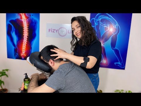 Asmr Massage Sedef - Neck,Shoulder and Facial (Massage with Tools)