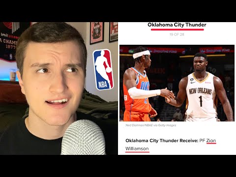 [ASMR] 1 Trade For Every NBA Team 🏀 (relaxing whisper ramble)