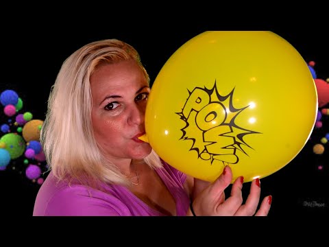 ASMR Blowing up Balloons Funday Friday Part 4 - Avengers/DC