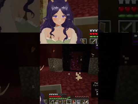Twitch @MidoriMayVT  #minecraft #vtuber #twitch #live #nether