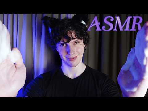 ASMR catboy does your skincare 🧴