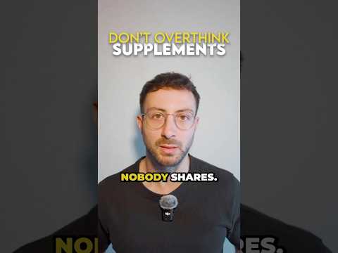 The Only 3 Supplements Worth Buying