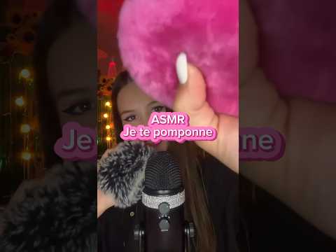 ASMR Visuel Pompon 🩷✨🎀 #asmrvideo #visualasmr #pink #tingling