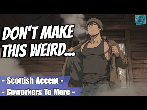 Your Rival Coworker Gets Soft in a Snowstorm❄️| Scottish Tsundere ASMR