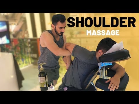 ASMR MASSAGE MALE - NECK + SHOULDER + WAİST (BY YAKUP)