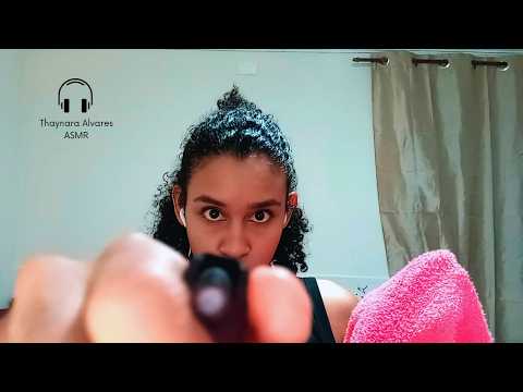 ASMR 💦 Sons de Borrifador no Microfone + Muitas Caretas! 😂