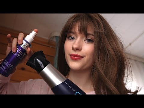 Washing and Head Massage in a Russian Beauty Salon, Skin Care | Softly Spoken in Russian | ASMR