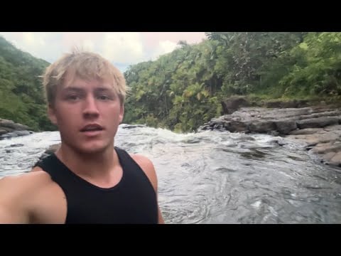 ASMR at a literal waterfall