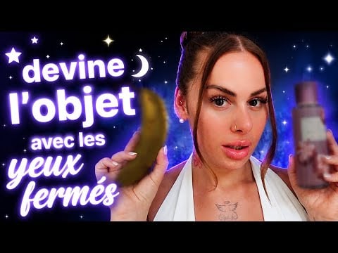 ASMR I Devine le triggers avec les yeux fermés
