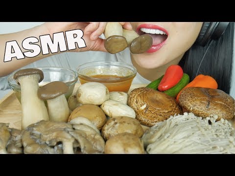 ASMR SATISFYING CRUNCH (MUSHROOMS EATING SOUNDS) NO TALKING | SAS-ASMR