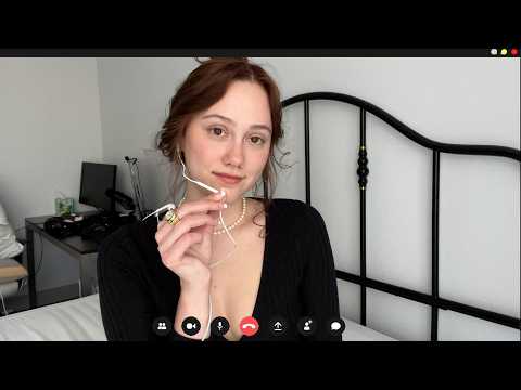 ASMR | INAUDIBLE GOSSIPING👄🤫 with the APPLE MIC #lofi #asmr #inaudiblewhispering #facetime