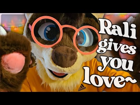 Furry ASMR | Rali gives you love and attention! (Good boy/girl, sniffing, kissing, purring)