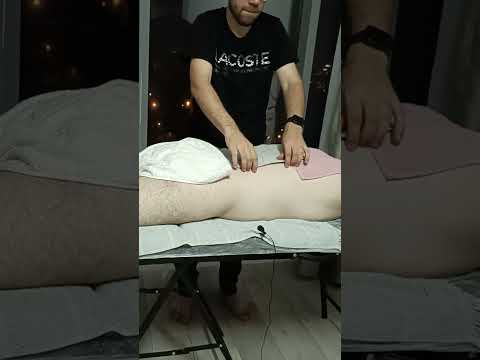 ASMR BACK AND SLEEP MASTER MASSAGE #massage #triggersforsleep #satisfyling #shortvideo