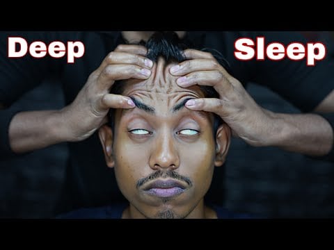 100% Sleepy ASMR Head Massage | Tapping And Scratching ASMR | 3d Sound Scratching Head Massage ASMR