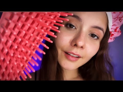 ASMR- Lavando e hidratando seu cabelo… pra você relaxar de verdade ✨