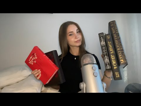 ASMR Books Recommendations 📚(tracing, tapping, show & tell) Part 2