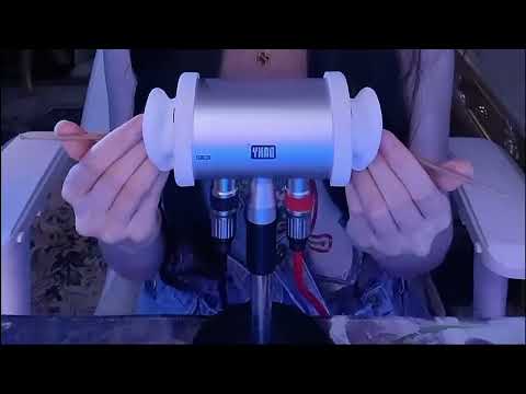 Deep Ear Cleaning ASMR with Goose Feather & Gurgling Heartbeat Sounds / 3Hr (No Talking)