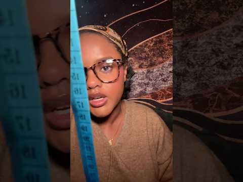 asmr measuring you for ear muffs #asmrshorts