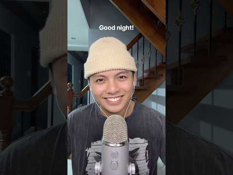 ✨😴🌙 #asmr #whispering #goodnight