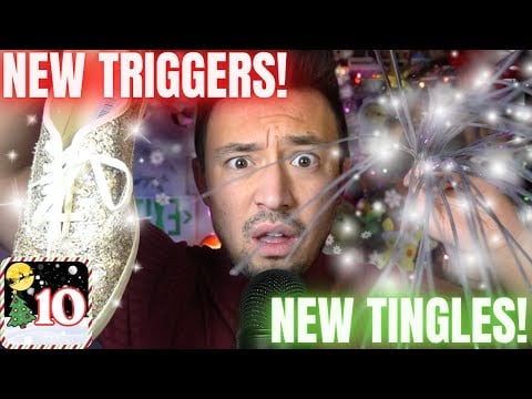 🎄 $50 Thrift Store NEW TRIGGERS… SO MANY NEW TINGLES ✨😳 | Day 10 Christmas LIVES 🎅