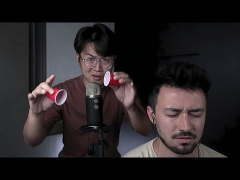 A MASSIVE ASMR Creator gives me Tingles (and vice versa) @DongASMR