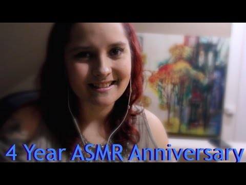 4 year Channel Anniversary!!! ASMR (Q&A with Triggers)