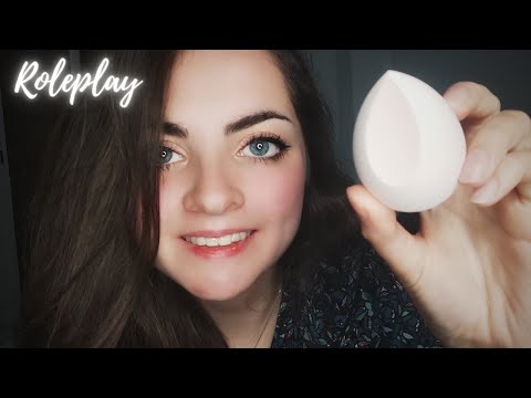 ASMR ROLEPLAY MAQUILLADORA ANTIPATICA (pero no mucho) te MAQUILLA para una SESIÓN de FOTOGRAFÍA