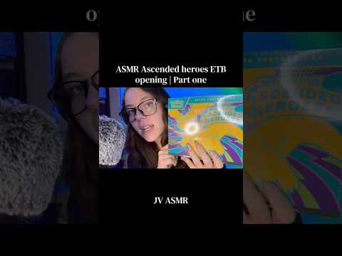 #asmr #asmrpokemon #pokemonopening #ascendedheroes #cardopening #relax #relaxing #pokemon #tingles