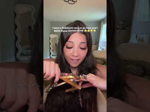 I CANT GET THEM OFFFF!!!! #asmr