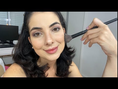 Asmr não intencional - Me maquiando