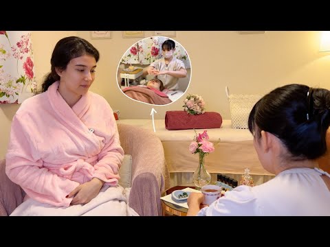 I GOT No1 HOTEL ESTHETICIAN'S BEST FACIAL TREATMENT IN TOKYO, JAPAN (SOFT SPOKEN ASMR)