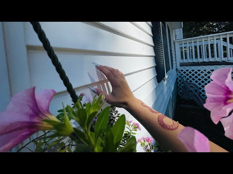 ASMR! FAST Tapping And Scratching On My House! 🏡