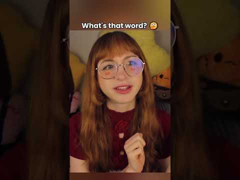 What's that word? #asmr