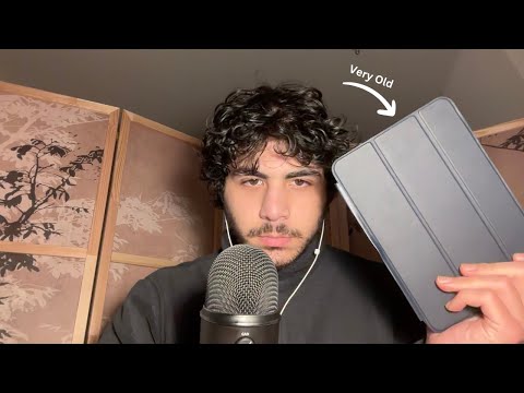 ASMR Tapping on an ancient Ipad