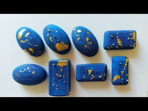 Dry Soap carving ASMR\ relaxing sounds\ No talking. Satisfying ASMR video\ Cutting soap